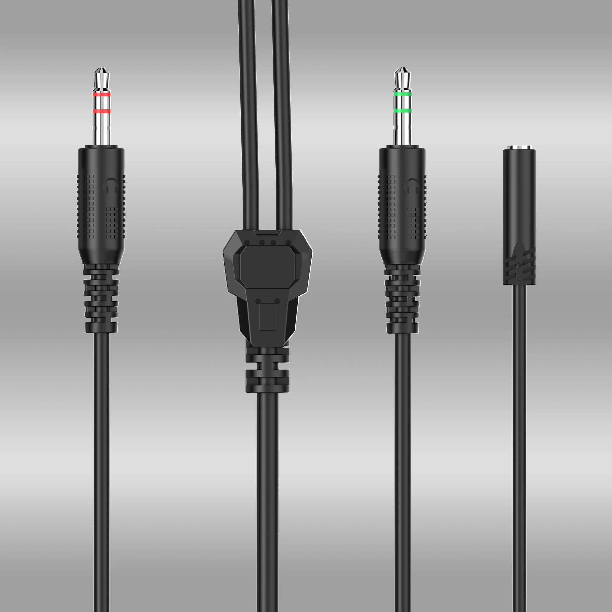 Detachable cable for PC 1m 3.5 – 2×3.5mm