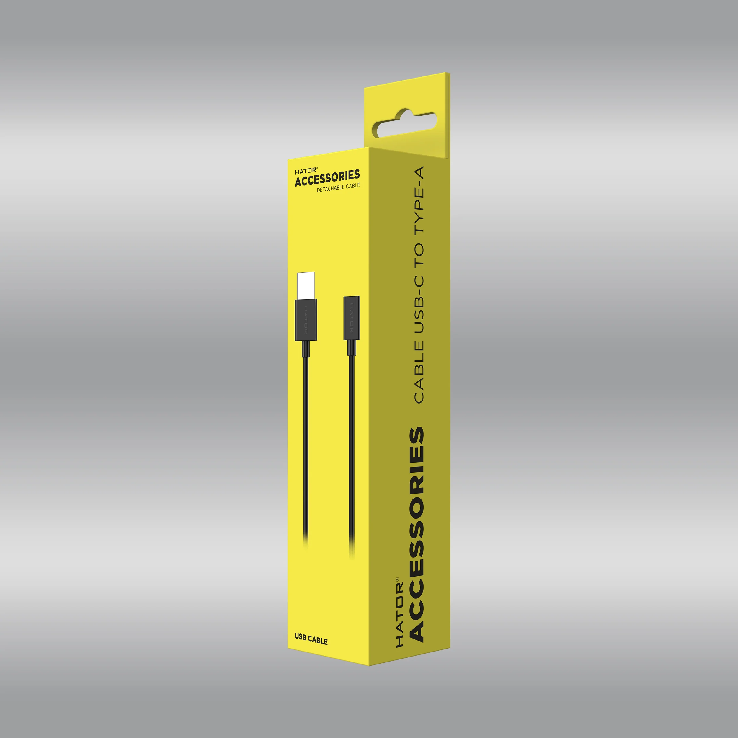 Detachable USB-A to Type-C Cable - Image 2
