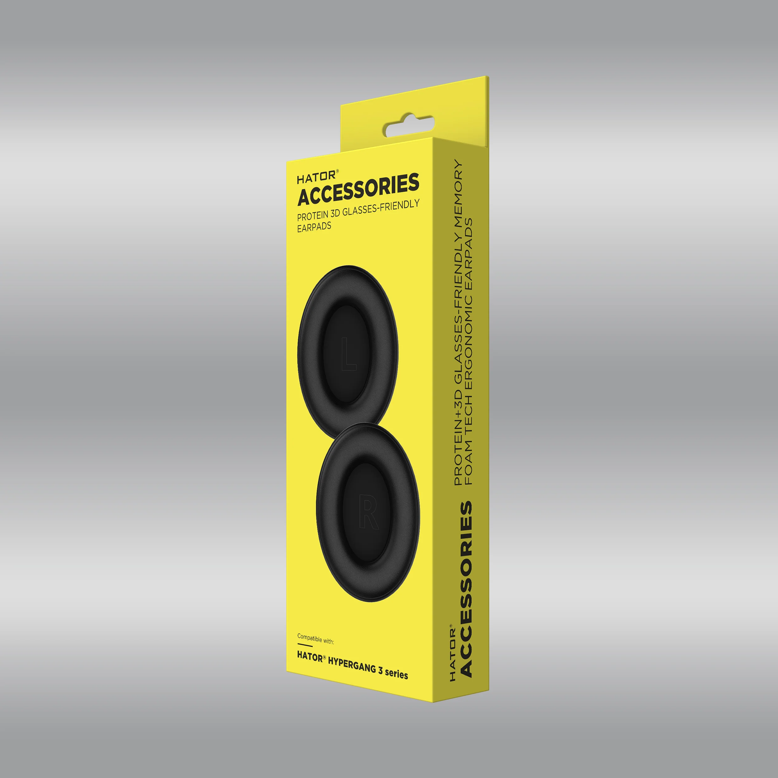 Hypergang 3 Series Protein 3D Glasses-Friendly Earpads - Image 3