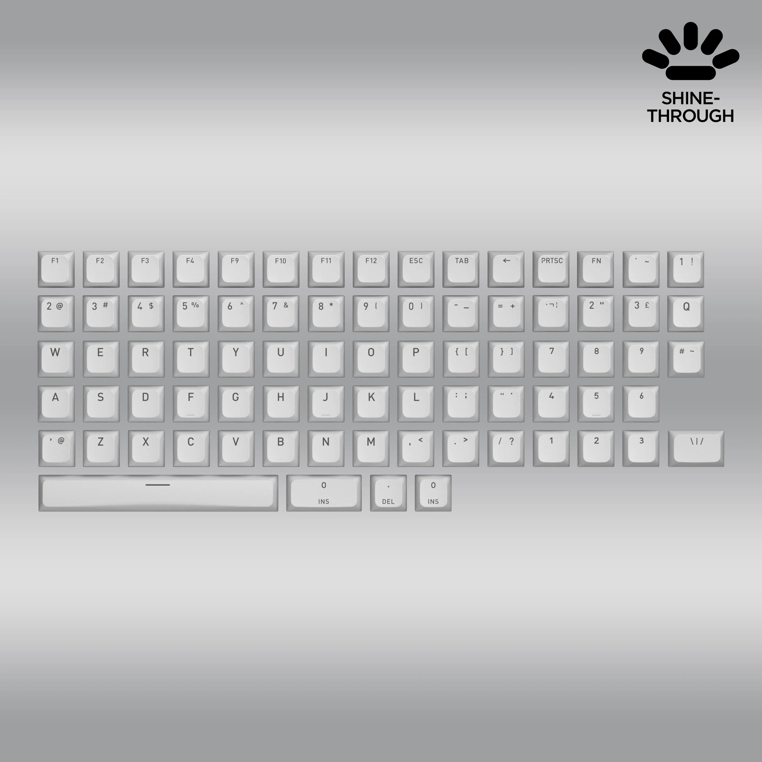 OMA profile PBT Double-shot keycaps set for US ANSI / ISO Layouts (part A) - Image 5