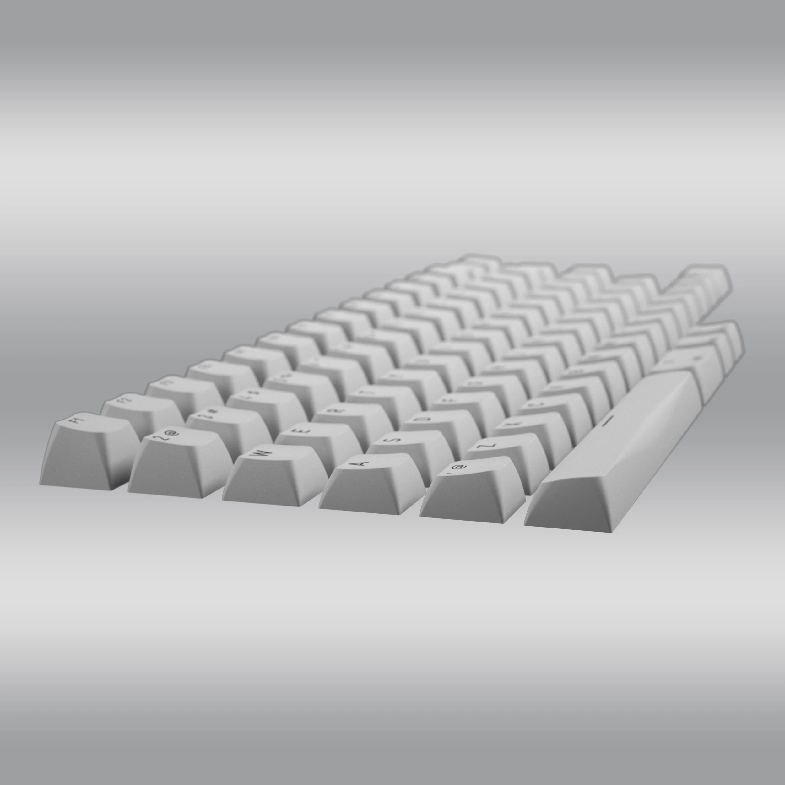 OMA profile PBT Double-shot keycaps set for US ANSI / ISO Layouts (part A) - Image 6