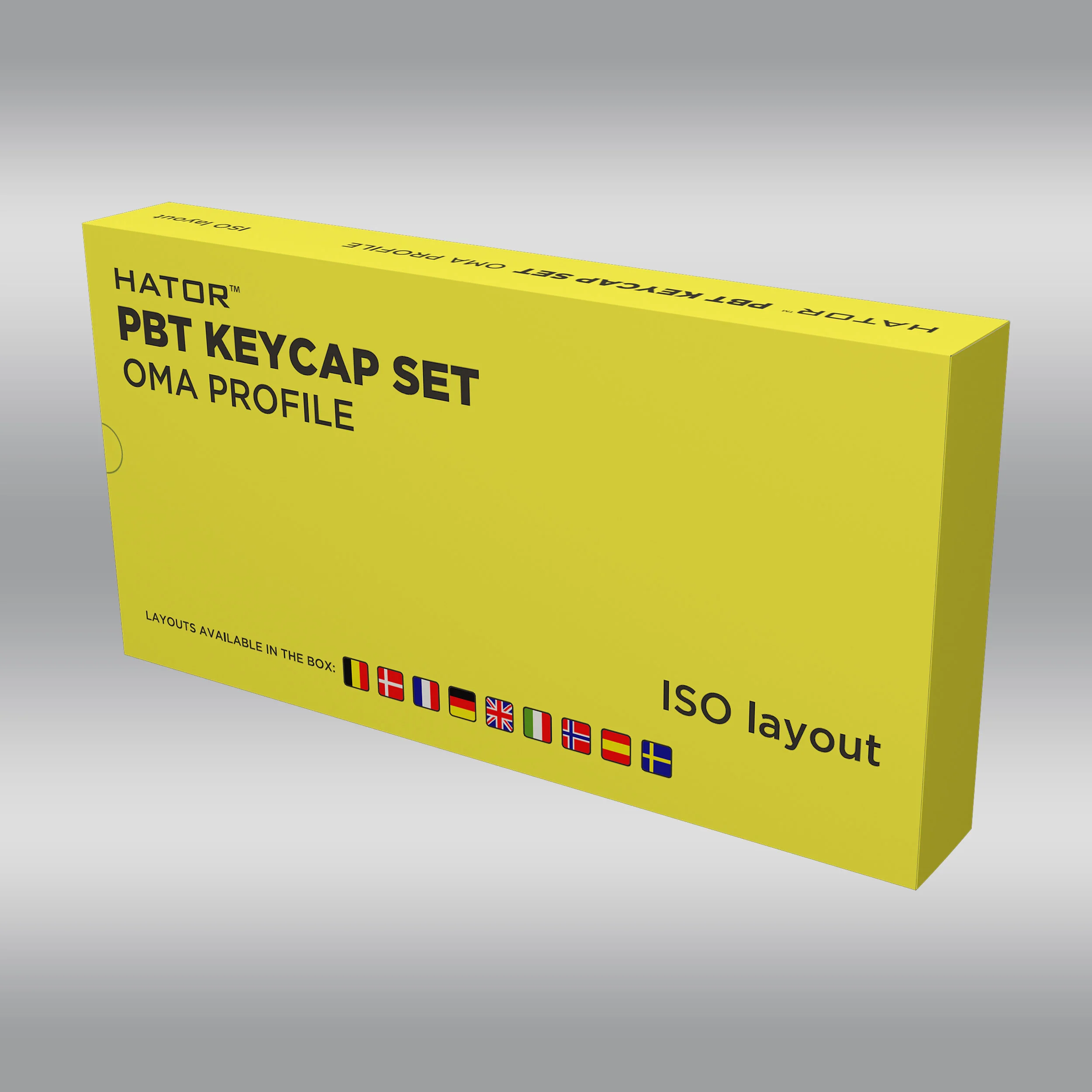 OMA profile PBT Double-shot keycaps full set for ISO / ANSI Layouts with additional localization set - Image 12